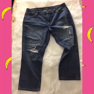 Boyfriend Fit Skinny Jeans